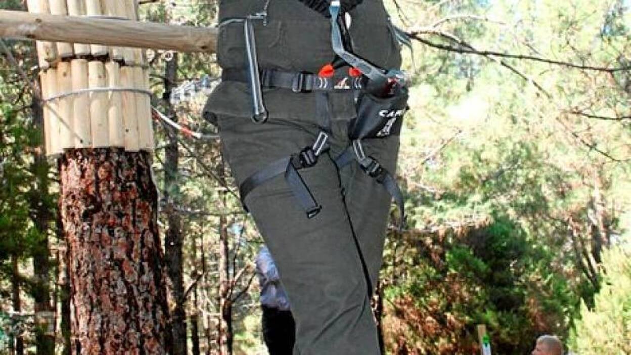 Bosque acrobático en La Palma