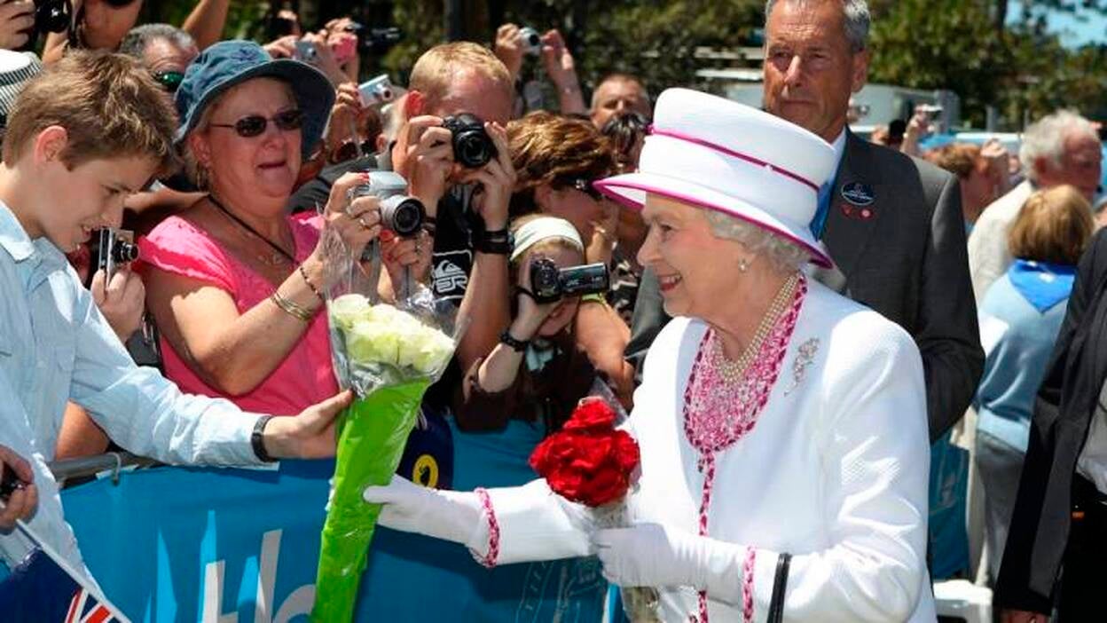 Barbacoa de despedida a la reina Isabel II