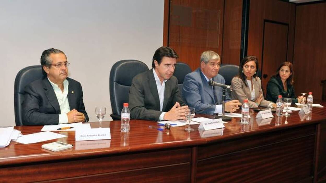 Reunión entre Soria, Matos y Alarcó con Fepeco