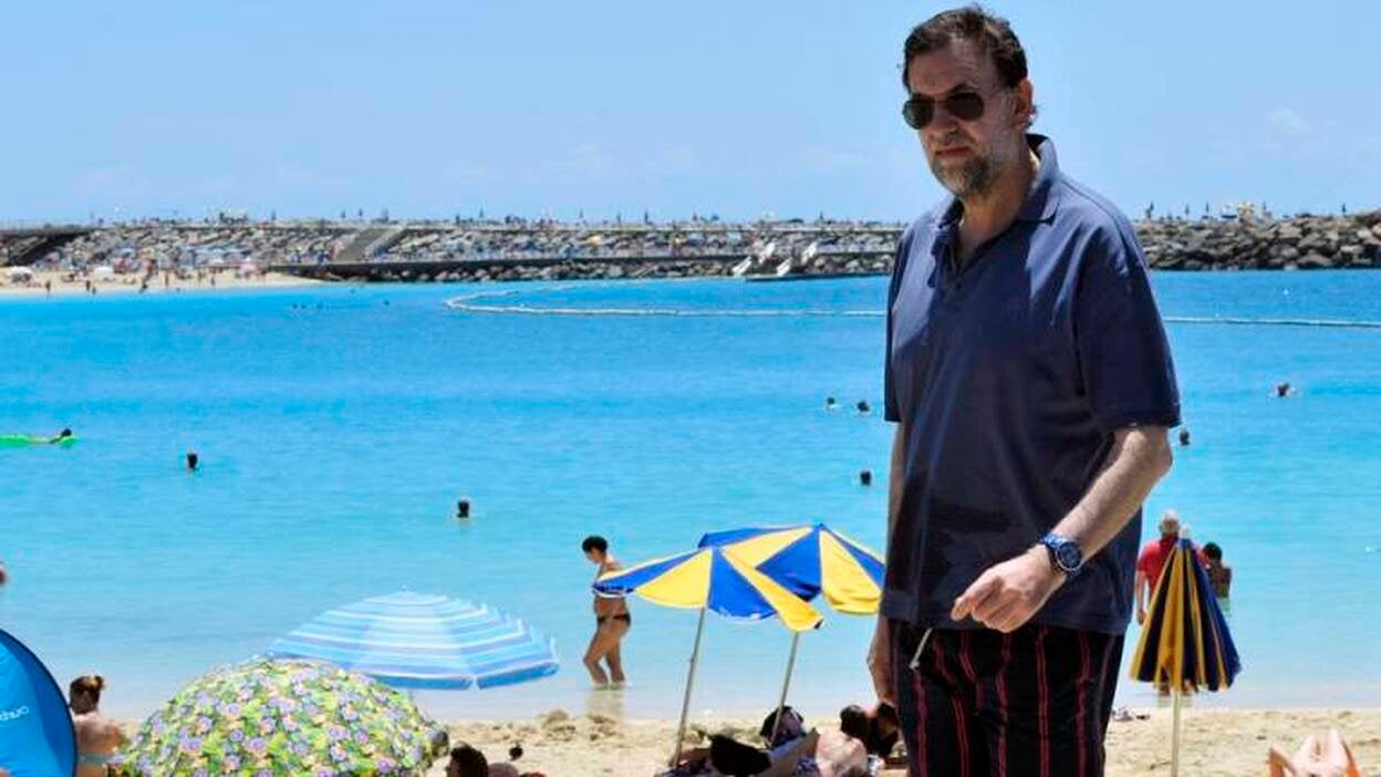 El álbum canario de Rajoy