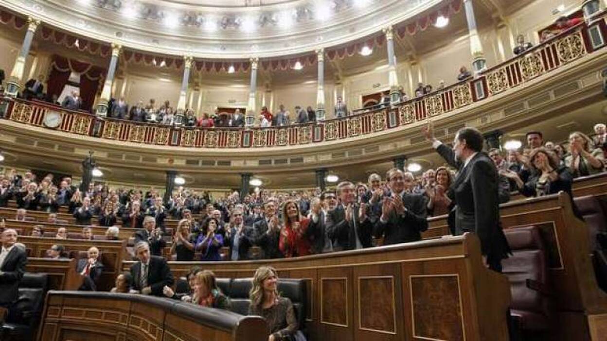 Mariano Rajoy, investido presidente del Gobierno con 187 votos