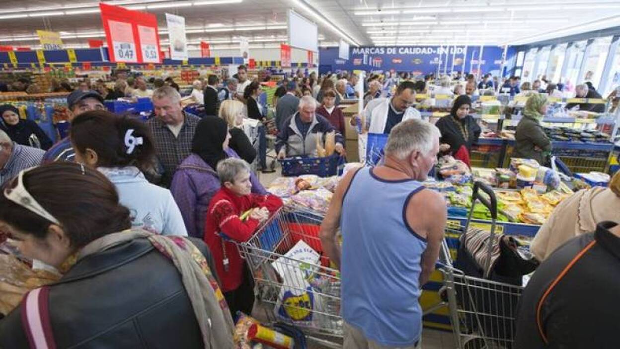 Colas para comprar en Lidl