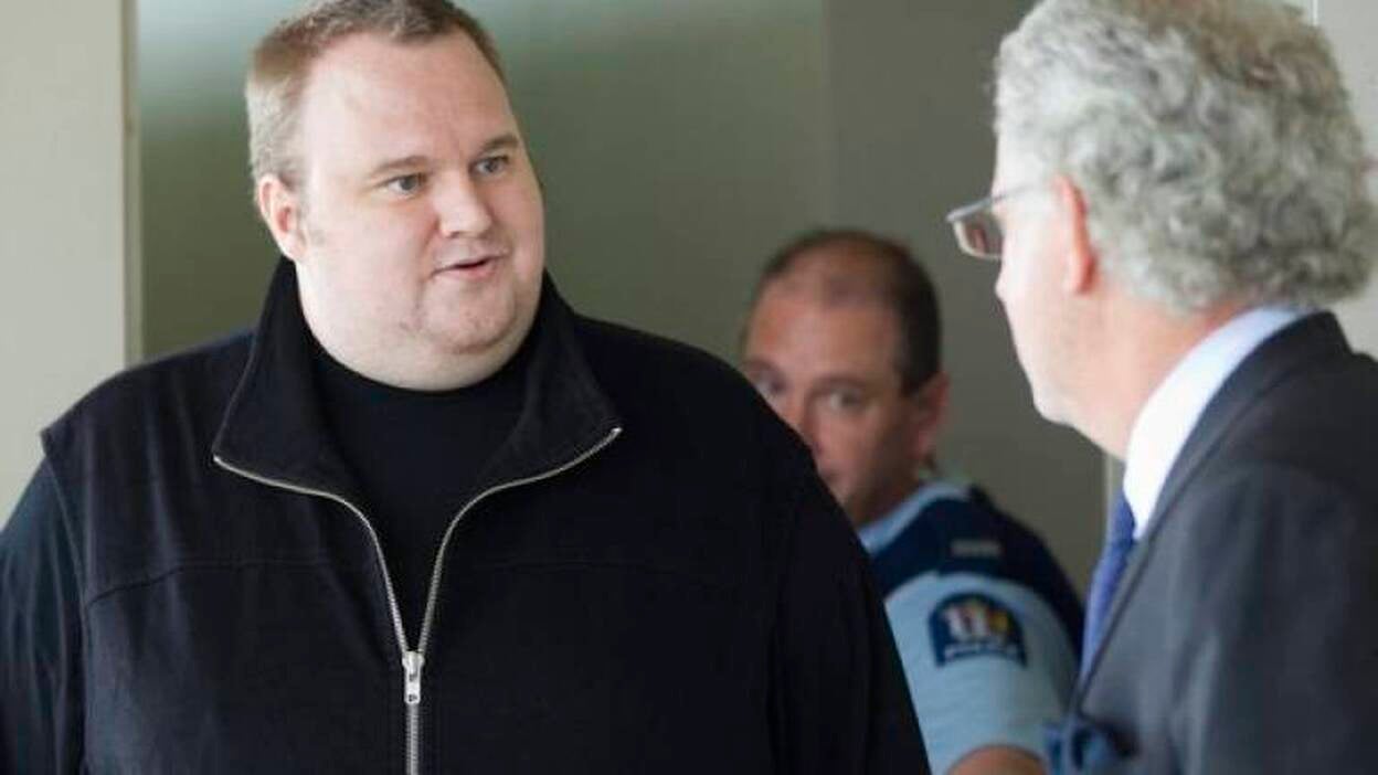 Excarcelan al fundador de Megaupload en Nueva Zelanda