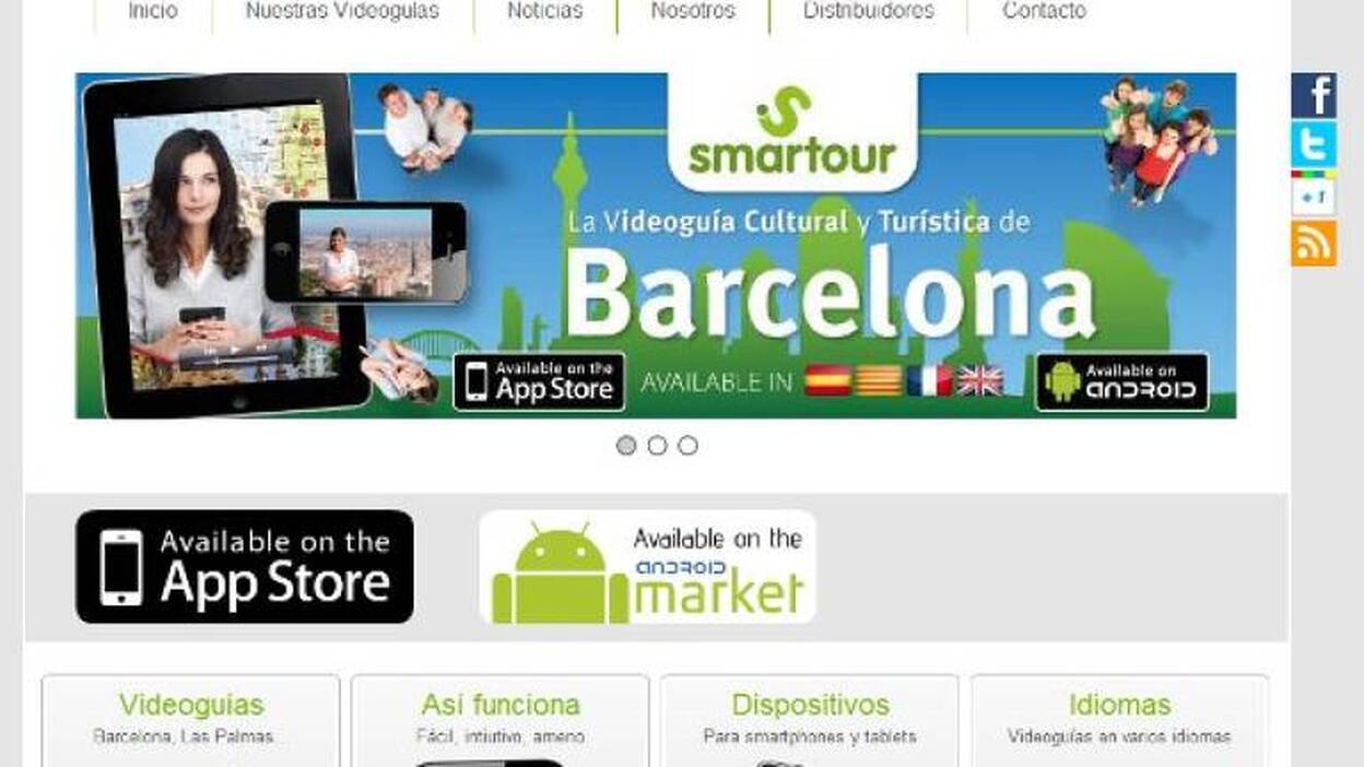 La app canaria Smartour se expande a Barcelona