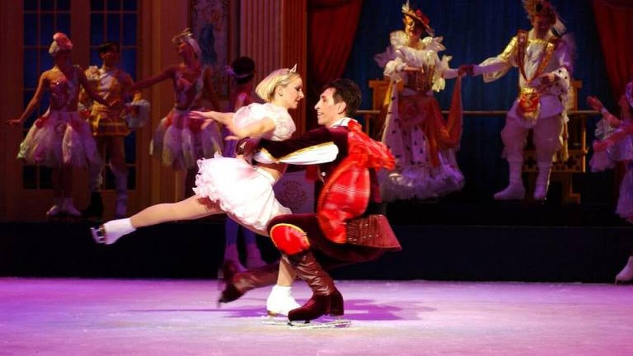 La bella durmiente sobre hielo en el Cuyás