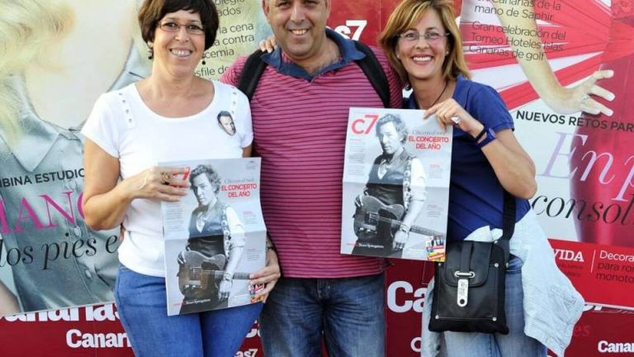 Photocall de CANARIAS7 en el concierto de Bruce Springsteen (IX)