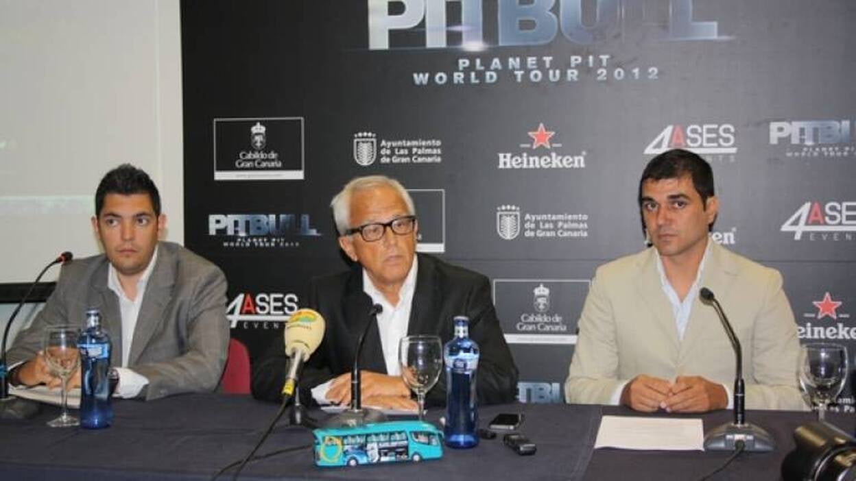 Pitbull aterriza en Gran Canaria