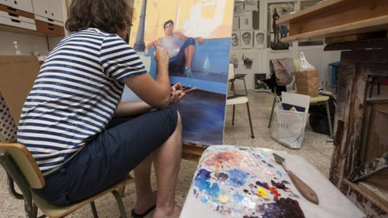 Agüimes, modelo para 20 artistas suecos