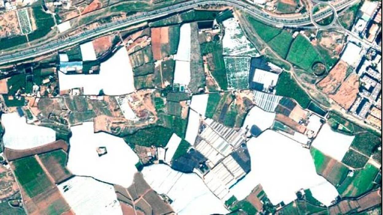 Agricultura a vista de satélite
