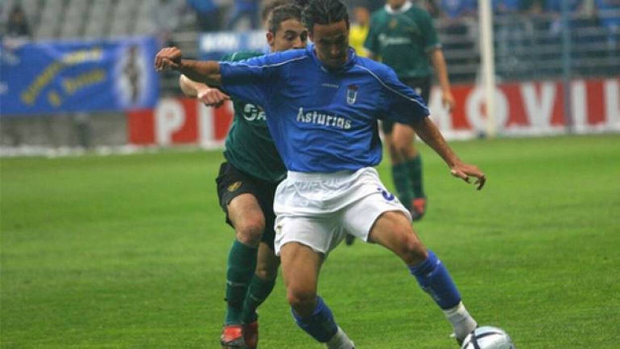 Yeray, embajador del Oviedo en Canarias