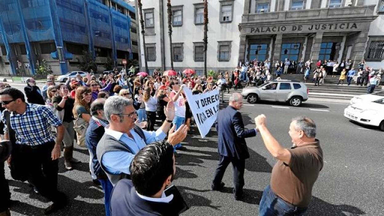 "No hay derechos en la justicia"