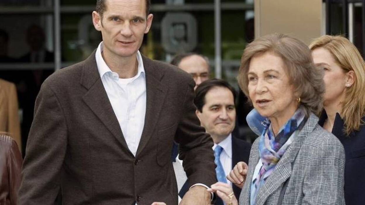 La visita de Urdangarin al rey fue a iniciativa de la infanta Cristina