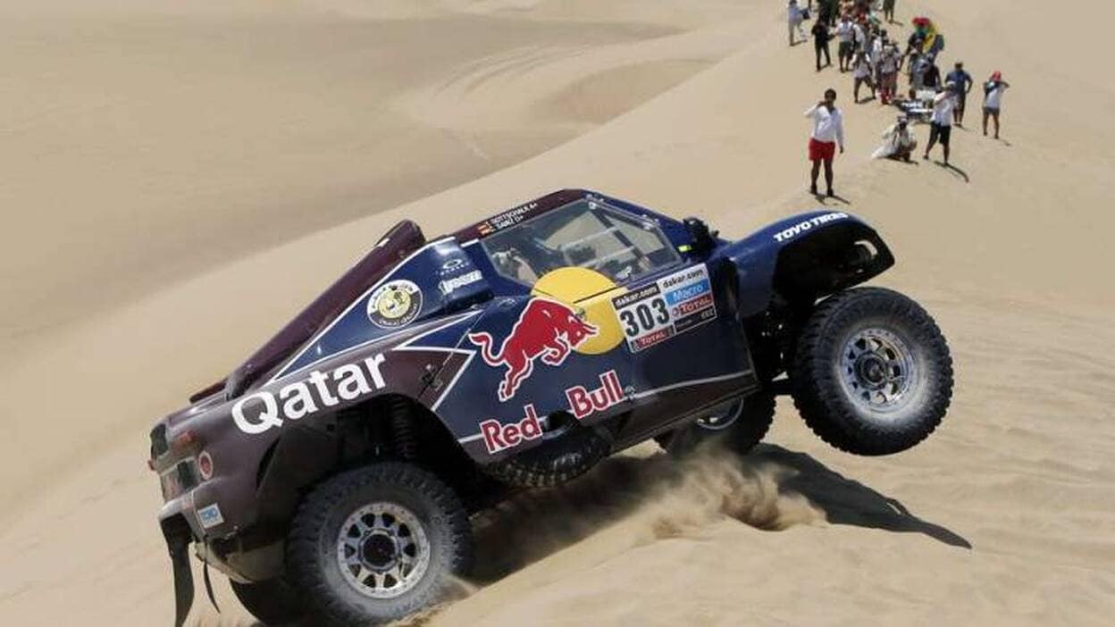 Sainz gana la segunda etapa y lidera el Dakar