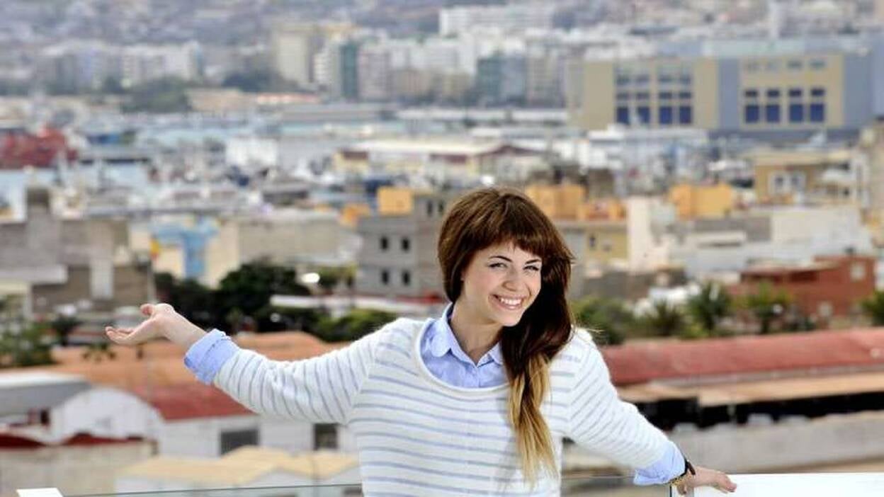 Talía del Val, la Bella en las entrevistas online de CANARIAS7