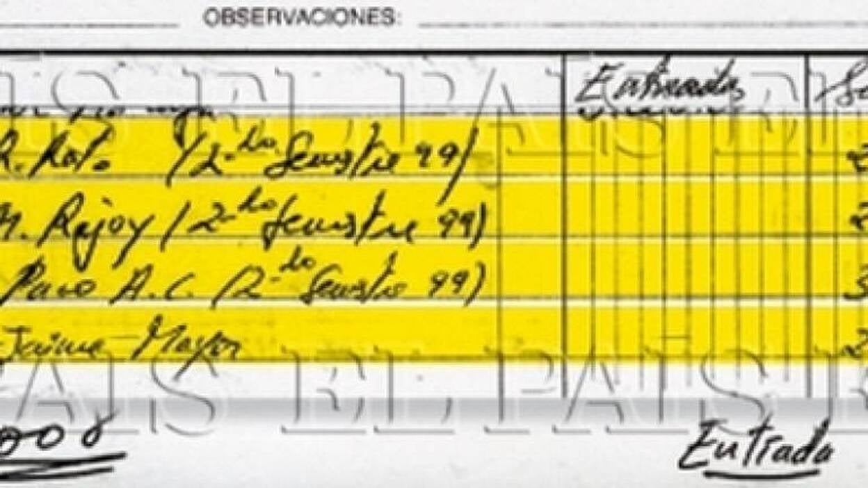 El País publica lo que llama "los papeles secretos de Bárcenas"