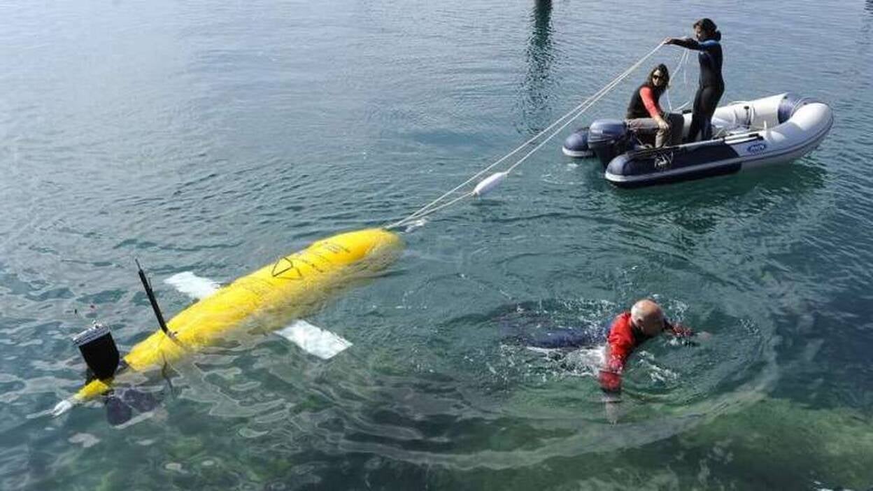 Submarinos inteligentes bajo las aguas de Taliarte