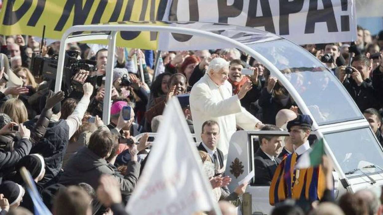 Último acto público de Benedicto XVI