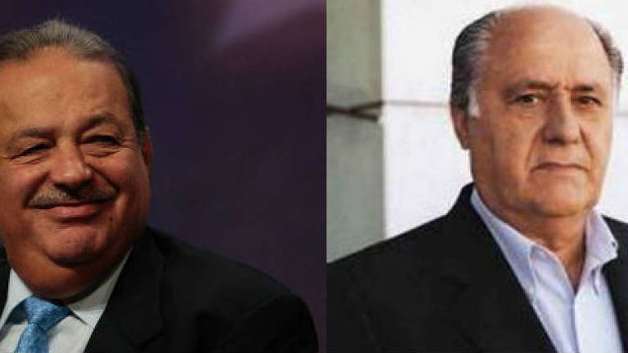 Slim y Ortega, en el podio de los más ricos del mundo