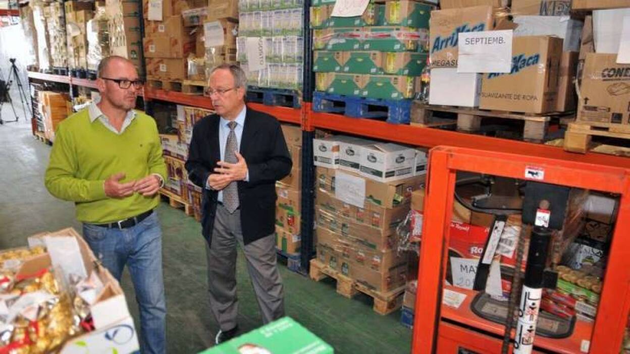 De visita por las instalaciones del Banco de Alimentos de Las Palmas