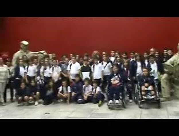 Visita de 6º de Primaria del CEIP 7Palmas