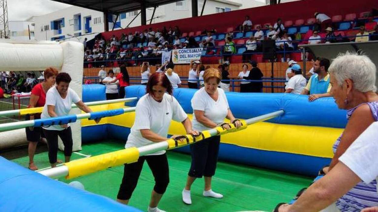Jubilados celebran la fiesta del deporte en El Tablero