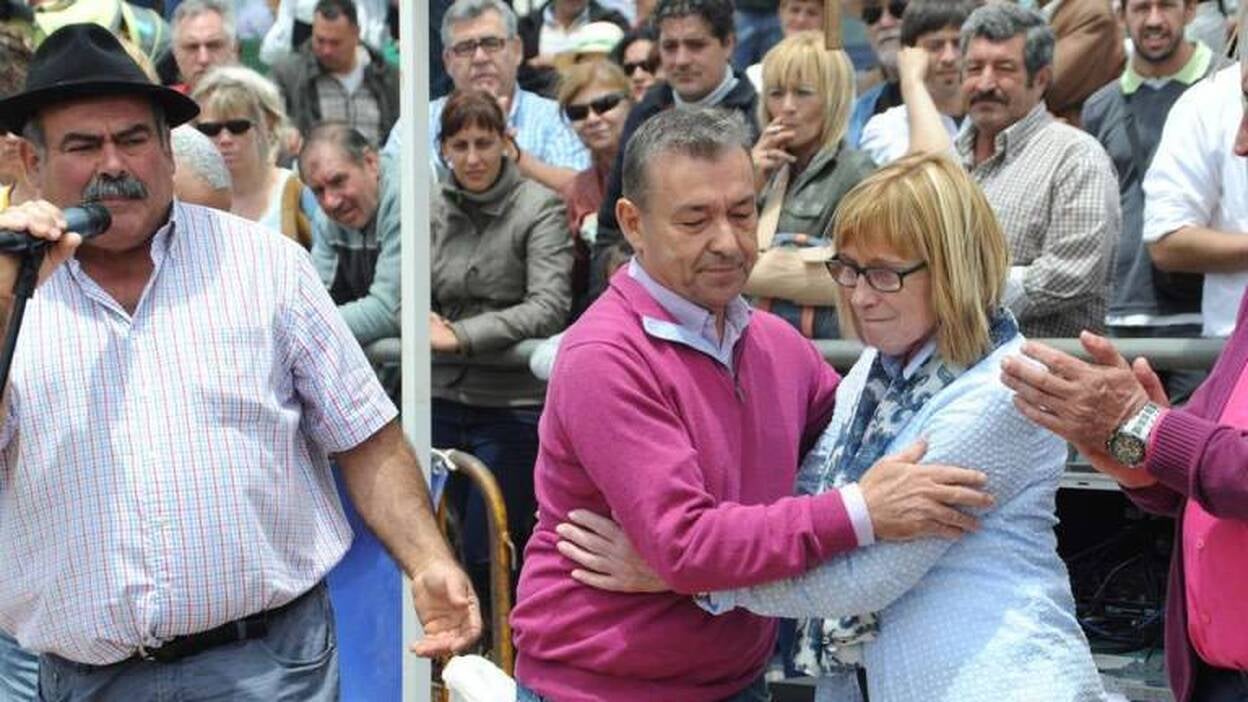 Rivero asiste a la X Prueba Regional de Arrastre de Ganado