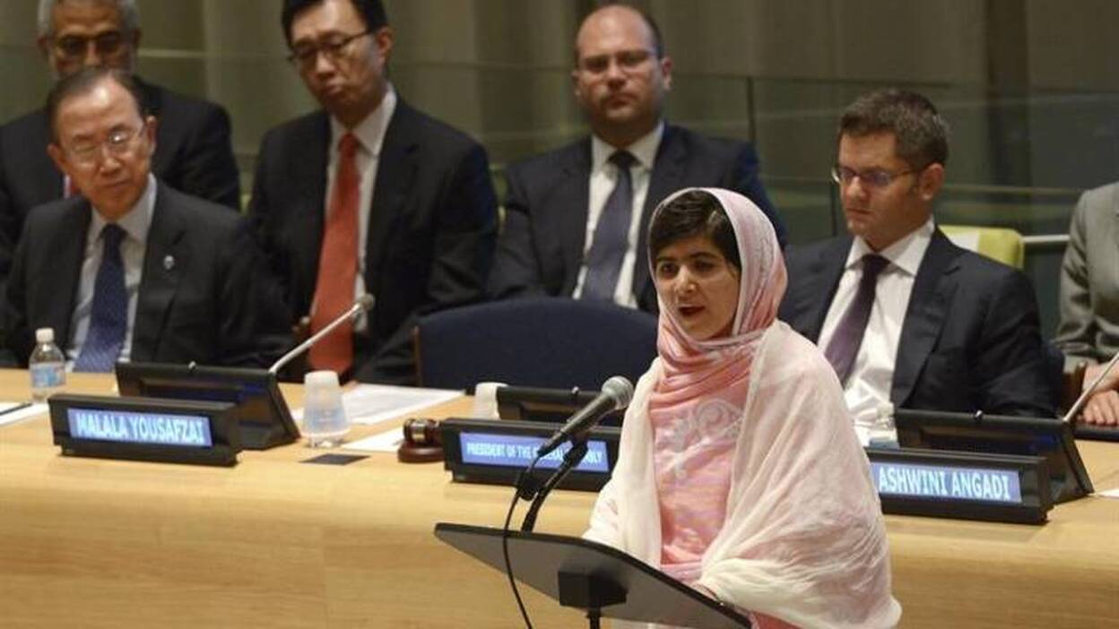 La ONU homenajea a la niña "más valiente del mundo"