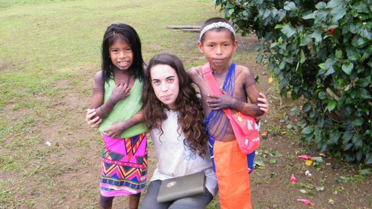 Con alma de exploradora y aventurera