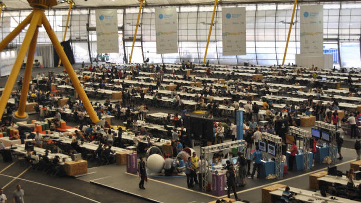 Canarios en la Campus Party Europe