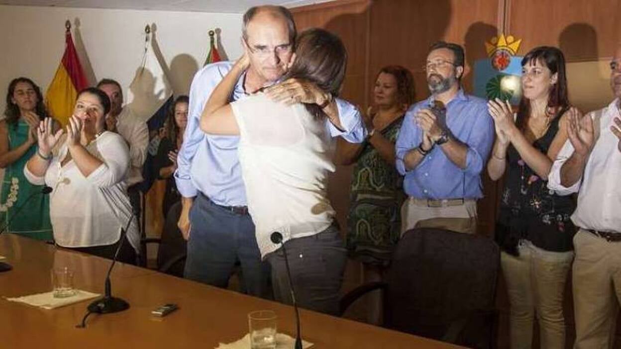 Despedida emotiva en Santa Lucía