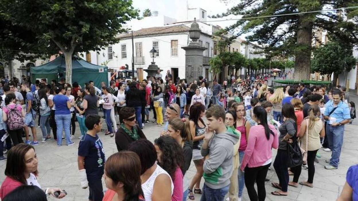 Más material escolar que nunca en Teror