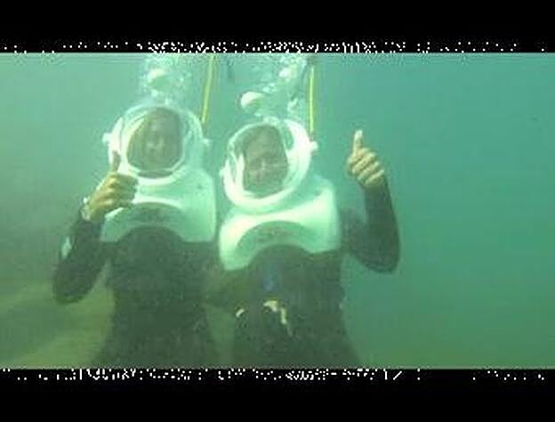 Camine por los fondos marinos en Anfi