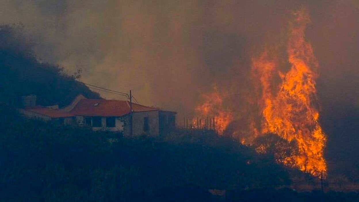 Las Lagunetas, Aríñez y Degollada de Becerra, los principales focos del  incendio | Canarias7