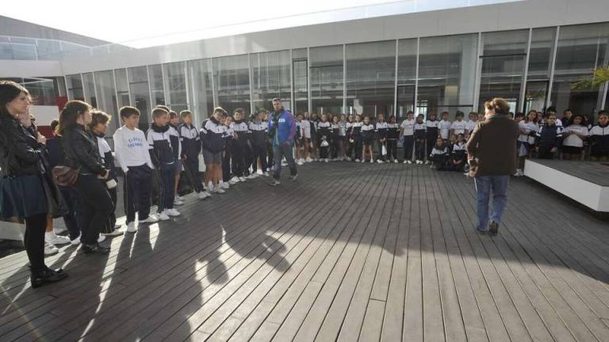 Visita del Colegio Claret 6ºA y 6ºE