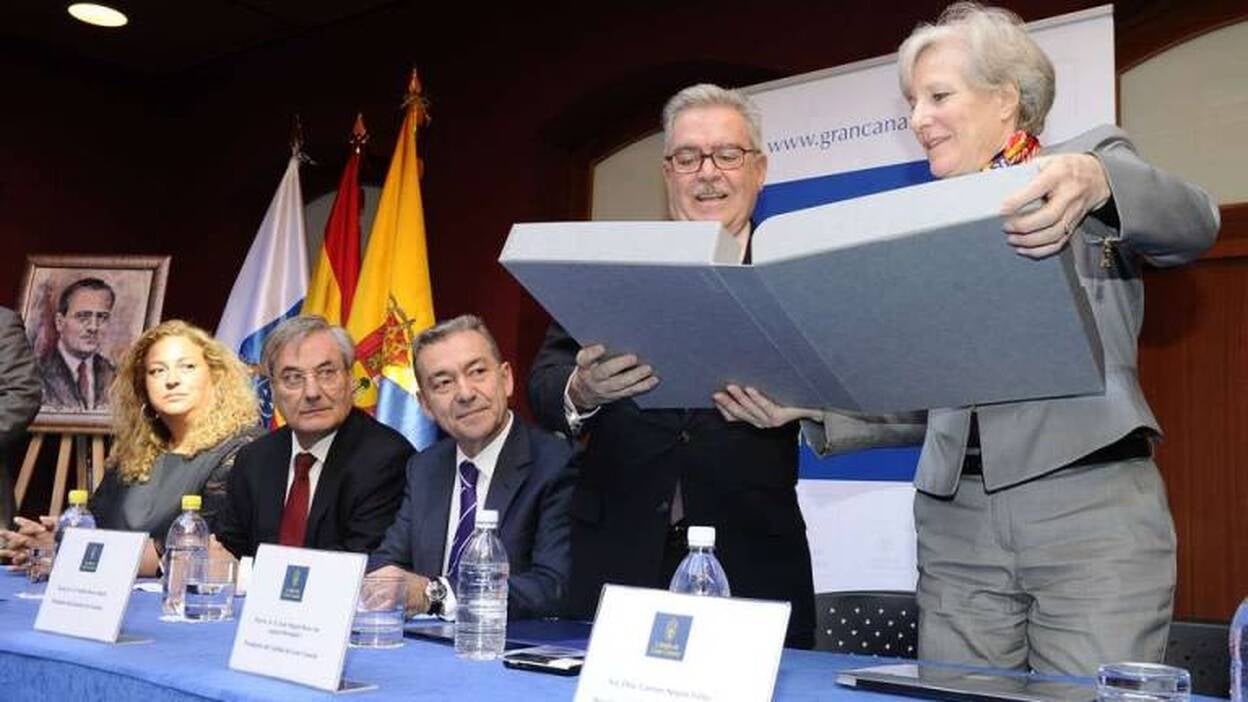 Gran Canaria recibe el archivo de Juan Negrín