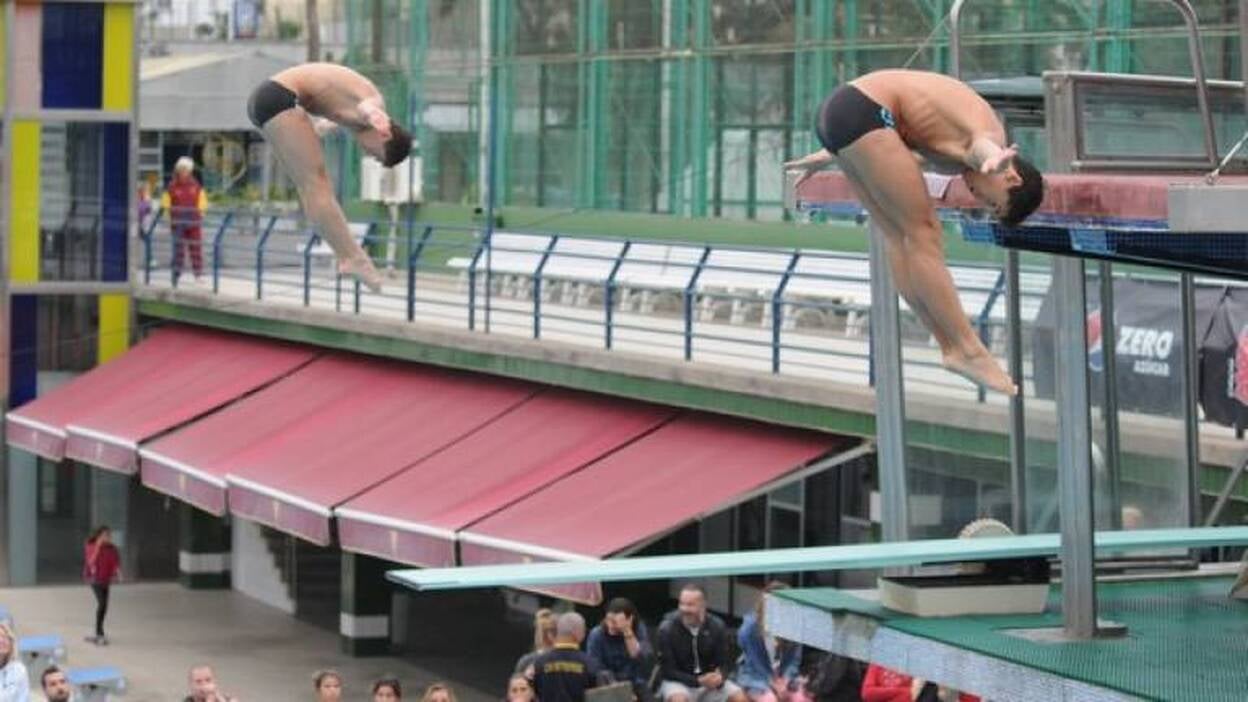 Saltos espectaculares en la segunda jornada de la Pepsi Diving Cup