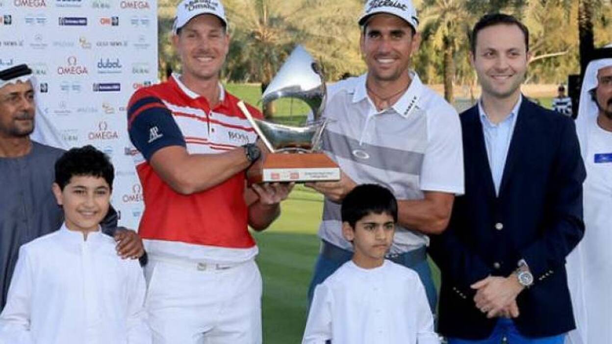 Rafa Cabrera, en lo más alto en Dubai
