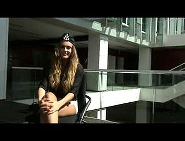 Candidata a reina Fabiola Santana Falcón