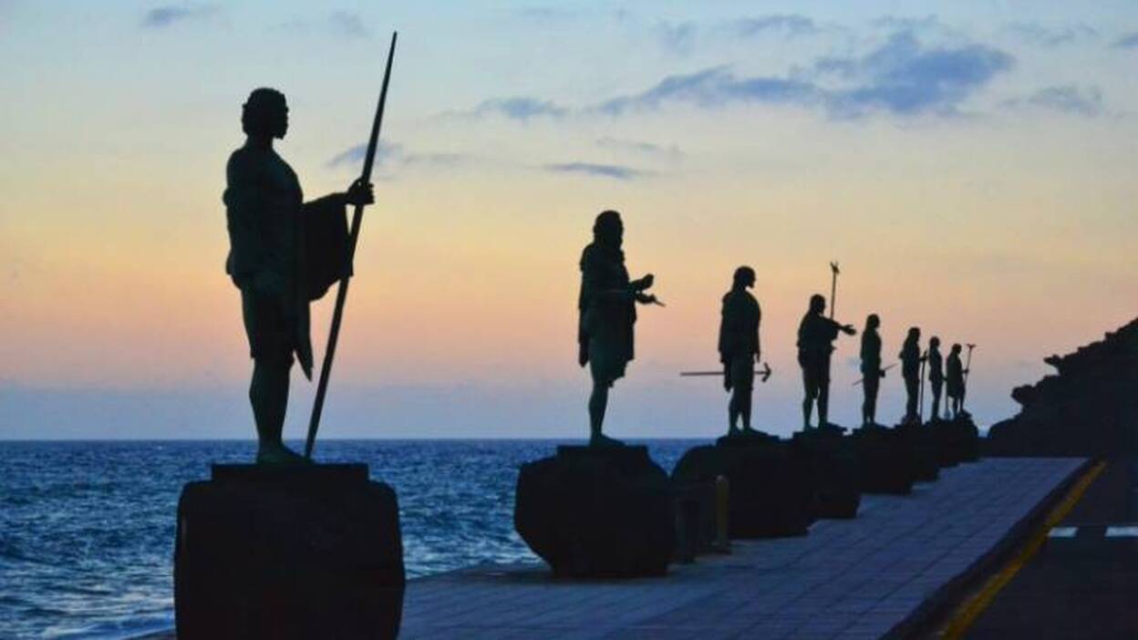 Alumnos calculan la estatura de los guanches mediante una fórmula matemática