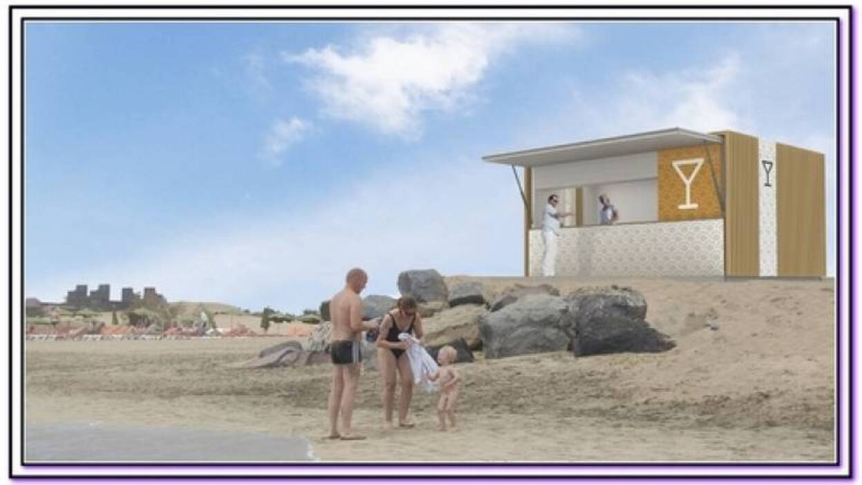 Los kioscos playeros del Sur llegarán a 70 metros cuadrados