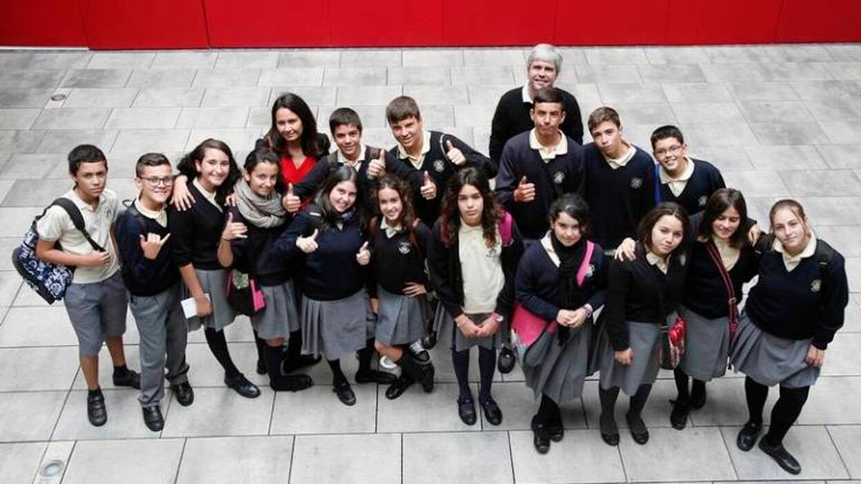 Alumnos del Anita Conrad, en CANARIAS7