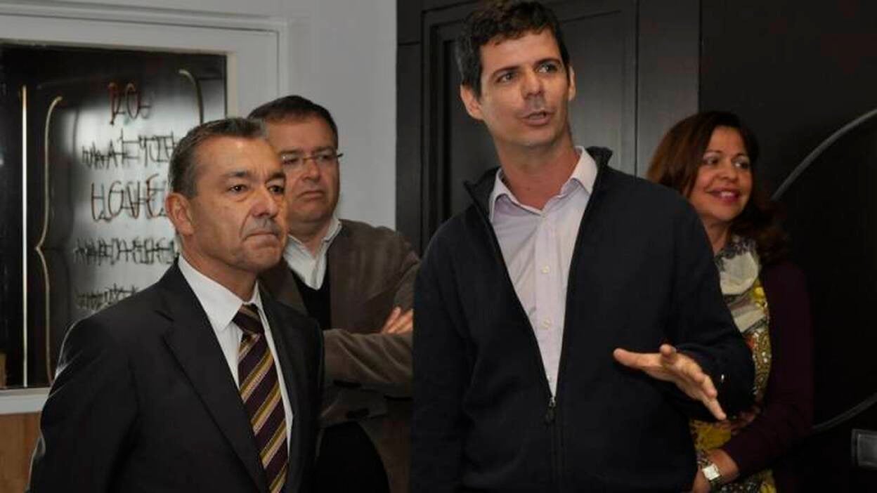 Inauguración del espacio Palet Express-Cajasiete