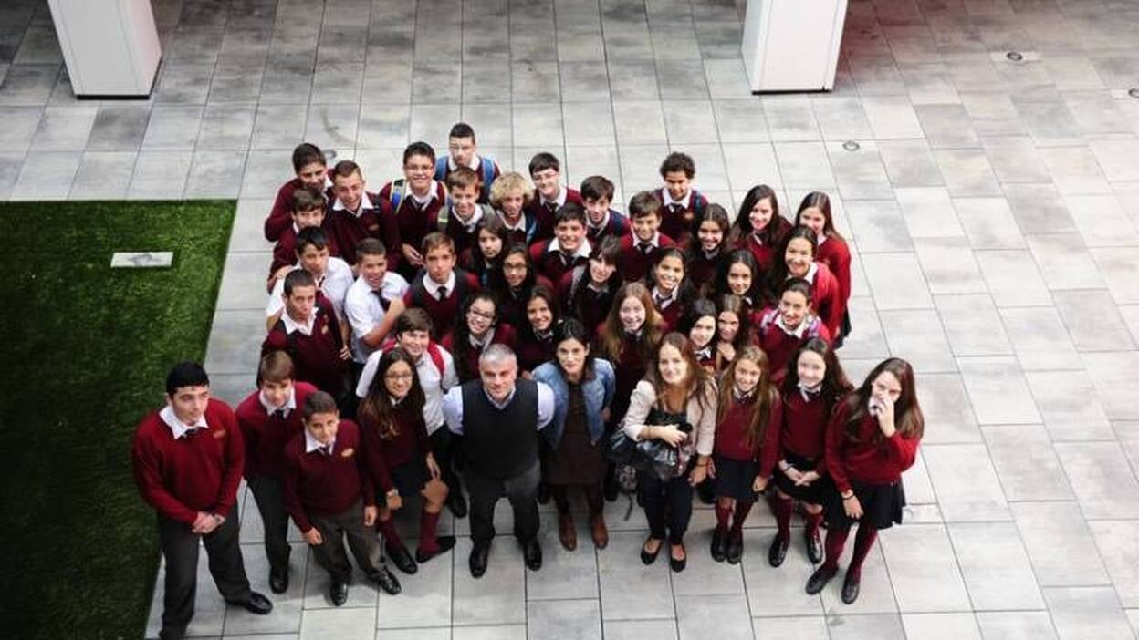 Alumnos del Colegio Sagrado Corazón de Tafira, en CANARIAS7