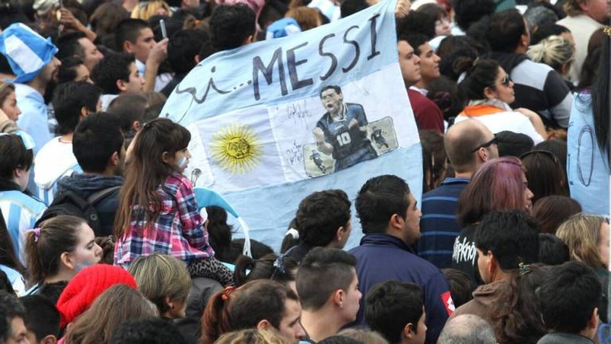 Argentina recibe a su selección
