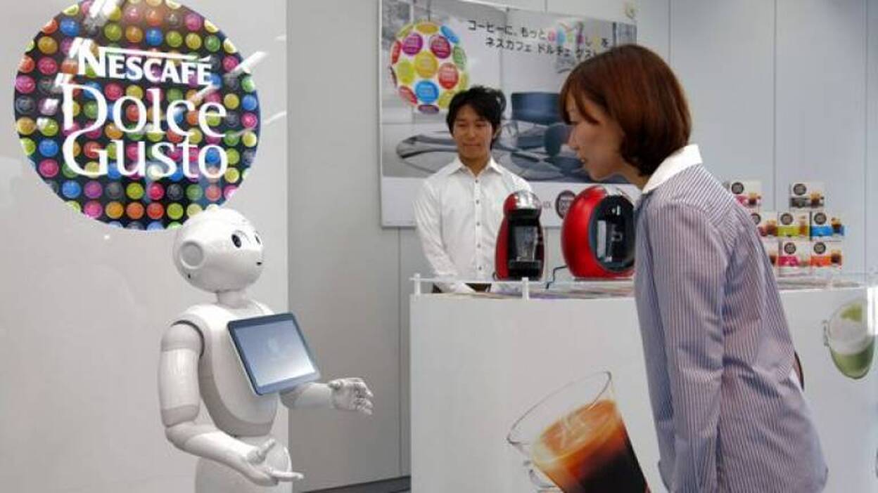 Nestlé introducirá robots como dependientes en sus tiendas de Japón