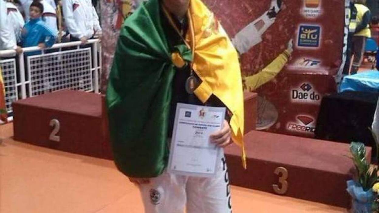 Salvador Mujica, del Hodori de Arucas, subcampeón de España