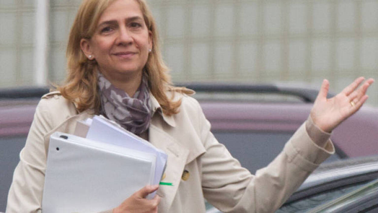 La infanta Cristina será juzgada por el caso Nóos