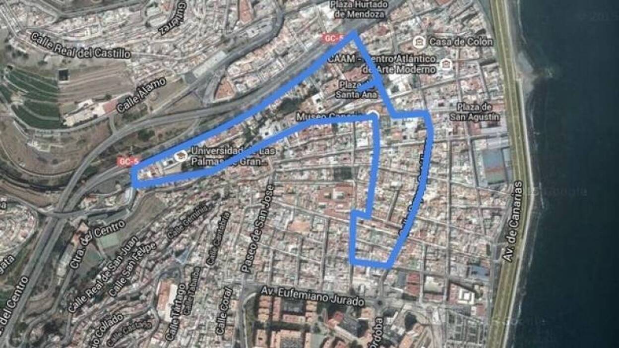 El casco histórico de Vegueta acogerá su tradicional carrera popular de noche