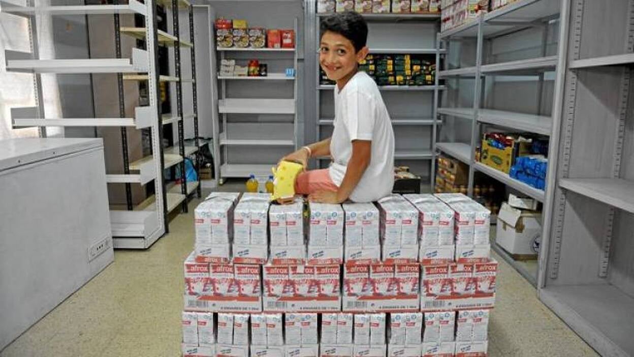 Borja consiguió 150 litros de leche