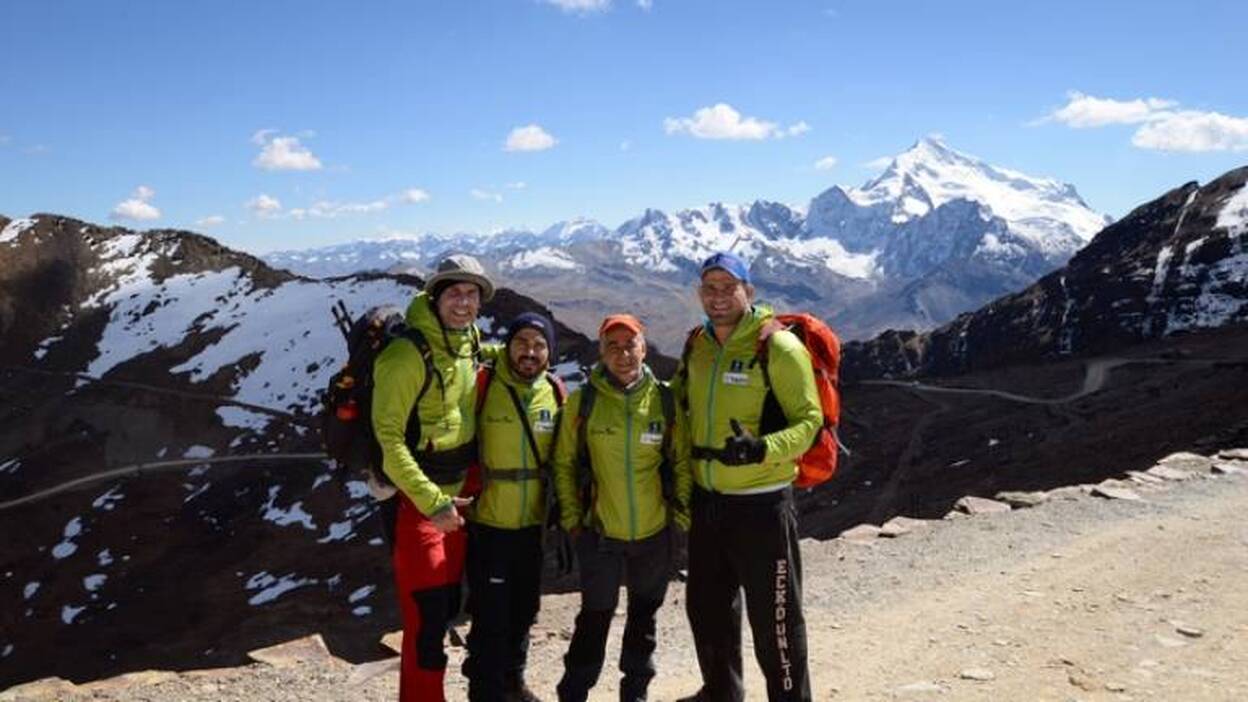 Primer ensayo, en Chacaltaya